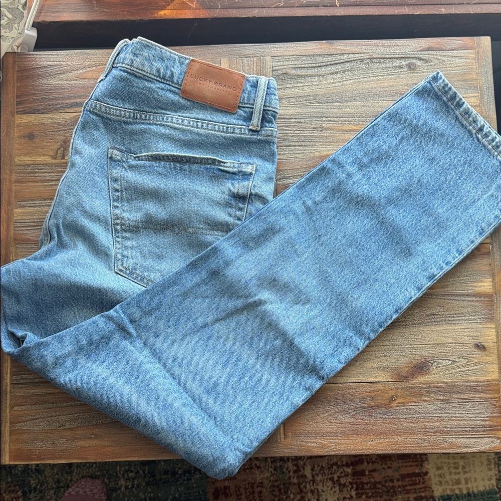 Lucky Brand Light Blue Straight Jeans